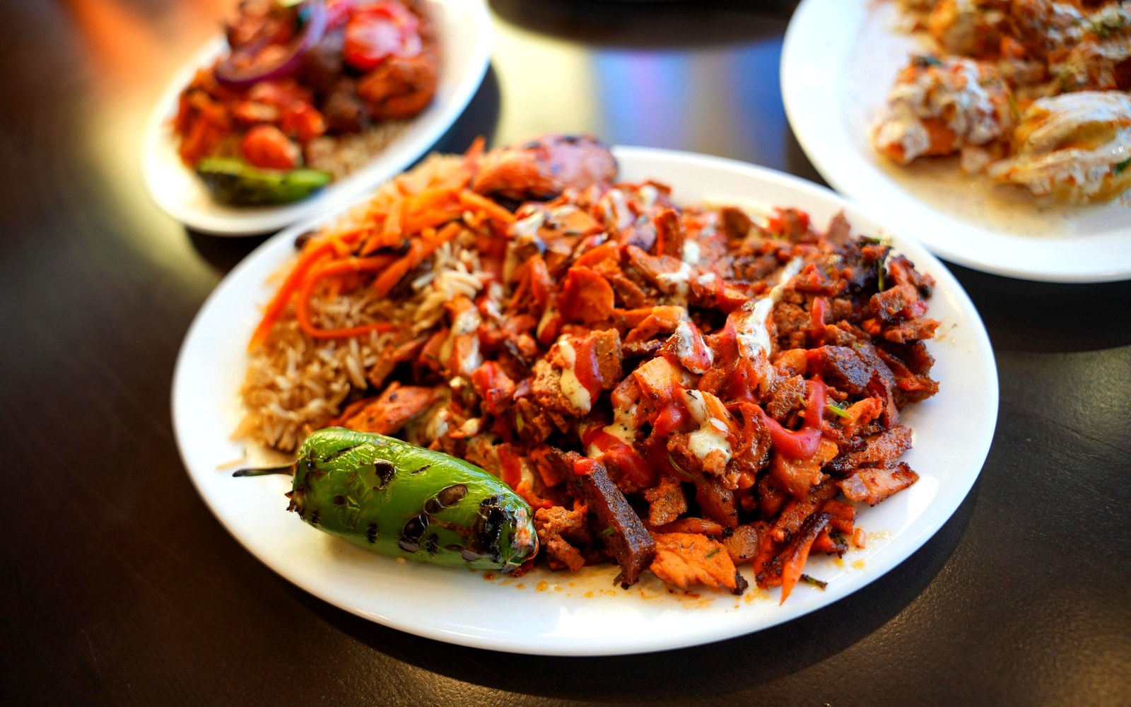 Kandahar signature halal food plate